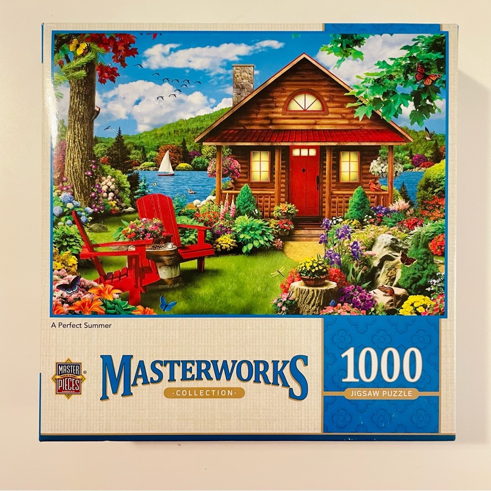Master Pieces 1,000 Piece Puzzle | A Perfect Summer (Masterworks Collection)